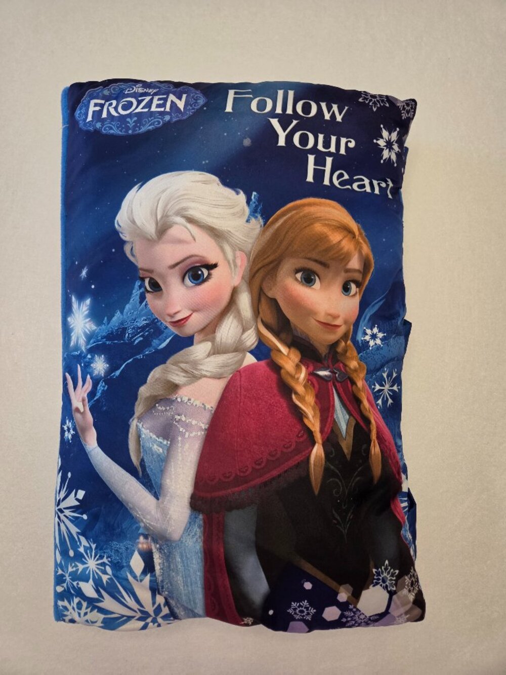 Disney Frozen Follow Your Heart Pillow Book Blue